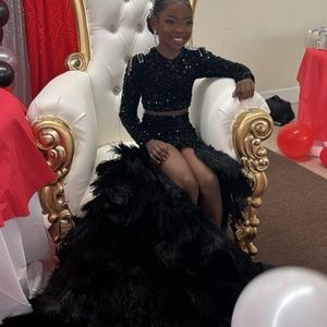 Little girl prom/pageant dress